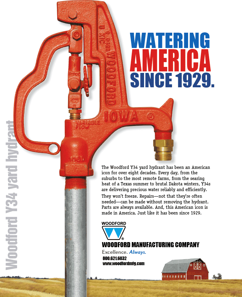 Woodford Model Y34 & Y1 Freezeless Yard Hydrant